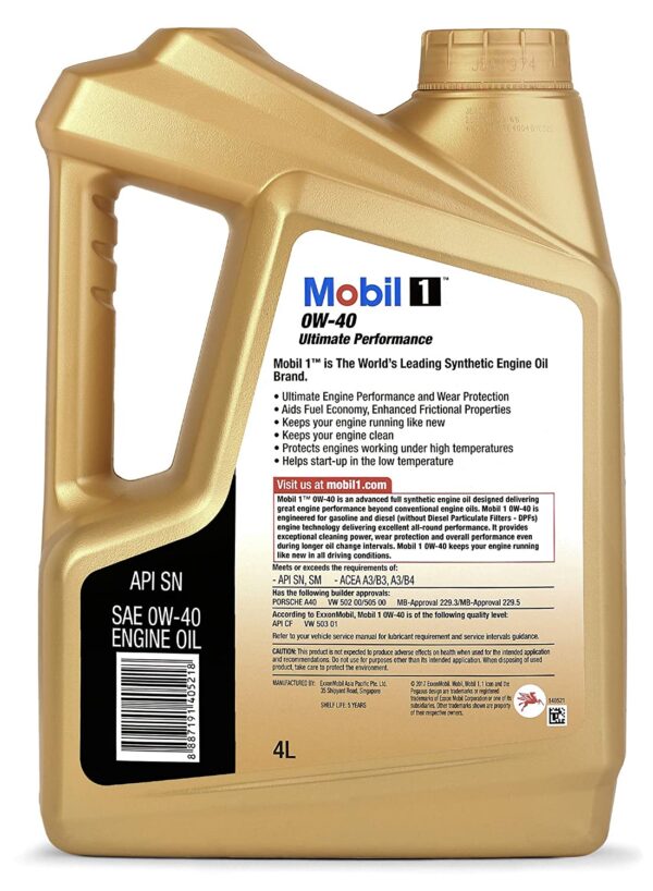 Mobil 1 0W-40